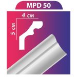 MPD50 stukkó,díszléc