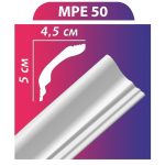 MPE50 stukkó,díszléc
