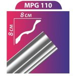 MPG110 stukkó,díszléc